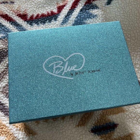 Blue By Betsey Johnson Silver Glitter Stela Pump Heels Size 7 - Picture 5 of 12